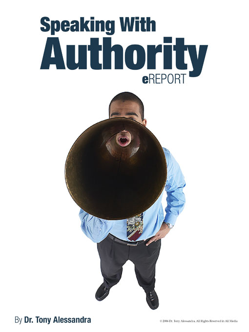 Title details for Speaking With Authority eReport by Tony Alessandra - Available